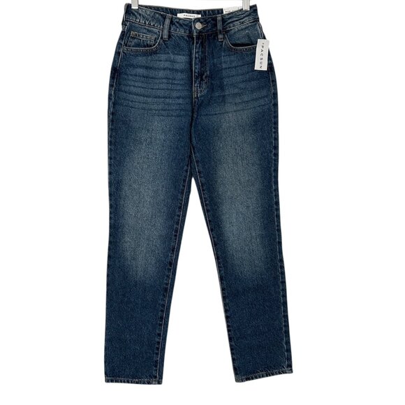 PacSun Mom Jean Evan Blue High-Rise Denim Jeans NWT (24) - Picture 3 of 13